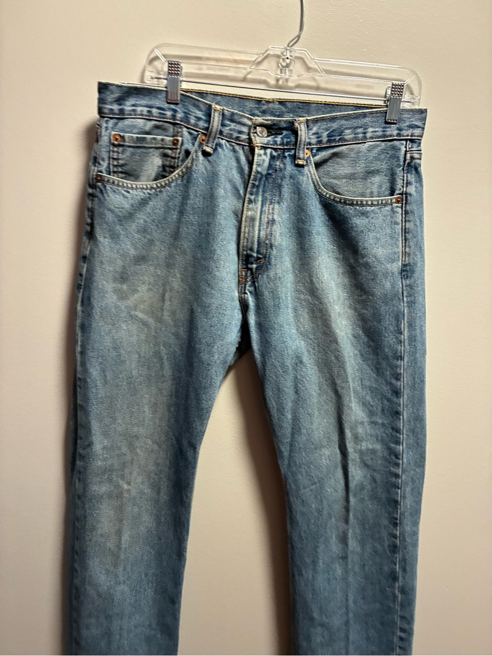 Levi's Men's Light Blue Straight Jeans